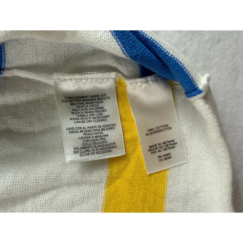 Jones New York Sport Women's Cardigan Size 3X Vibrant Striped